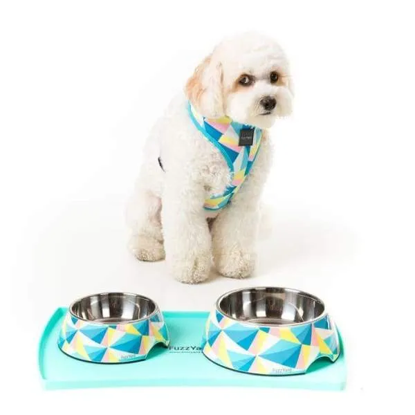 [15% OFF] Fuzzyard Teal Silicon Feeding Mats