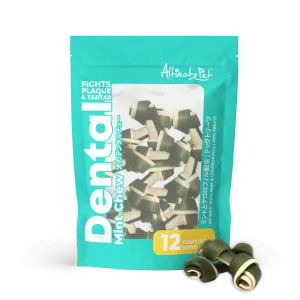 Altimate Pet Dental Chews for Dogs - Mint Knotted Bone 150g (12pcs)