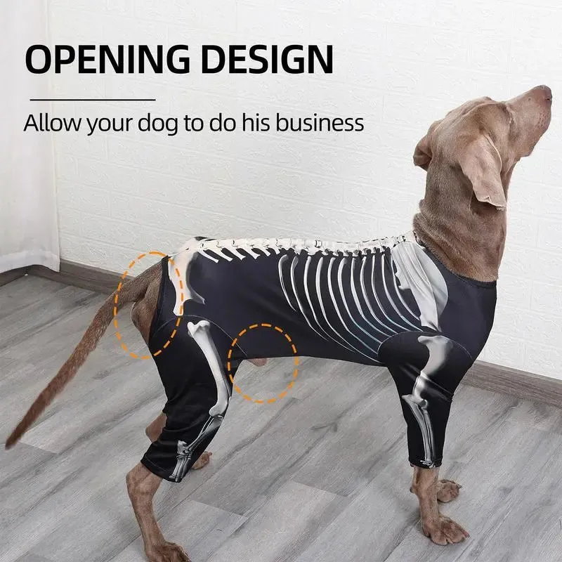 Anniepaw Dog Skeleton Costume Costumes Halloween Dress up