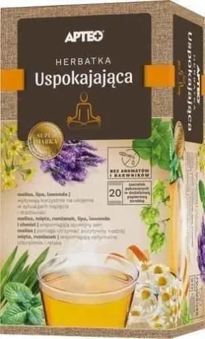 Apteo Natura Calming orange tea x 20 sachets