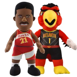 Atlanta Hawks Bundle: Harry and Dominique Wilkin 10" Plush Figures