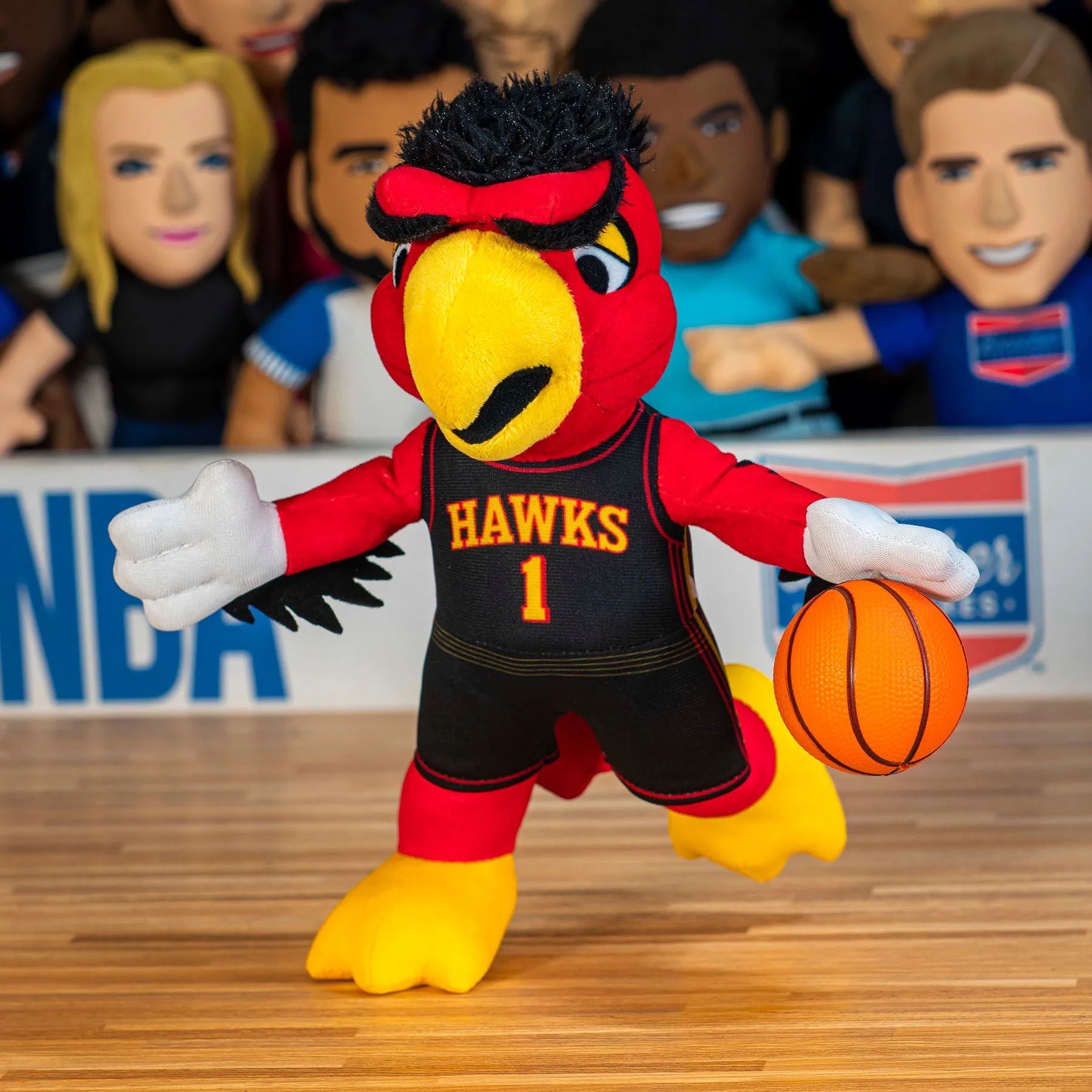 Atlanta Hawks Bundle: Harry and Dominique Wilkin 10" Plush Figures
