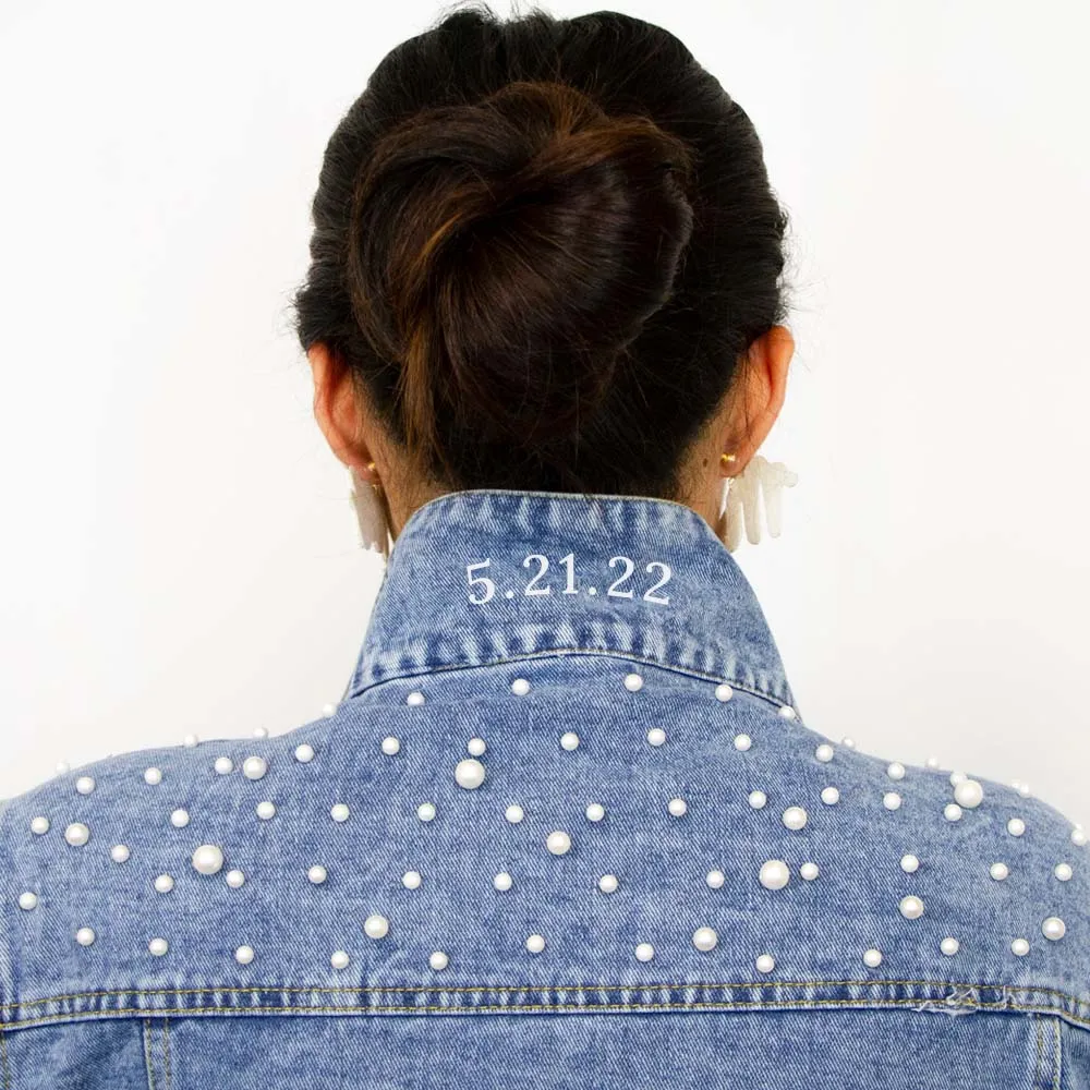 (Blue Pearl) Customized Pet Photo Jacket