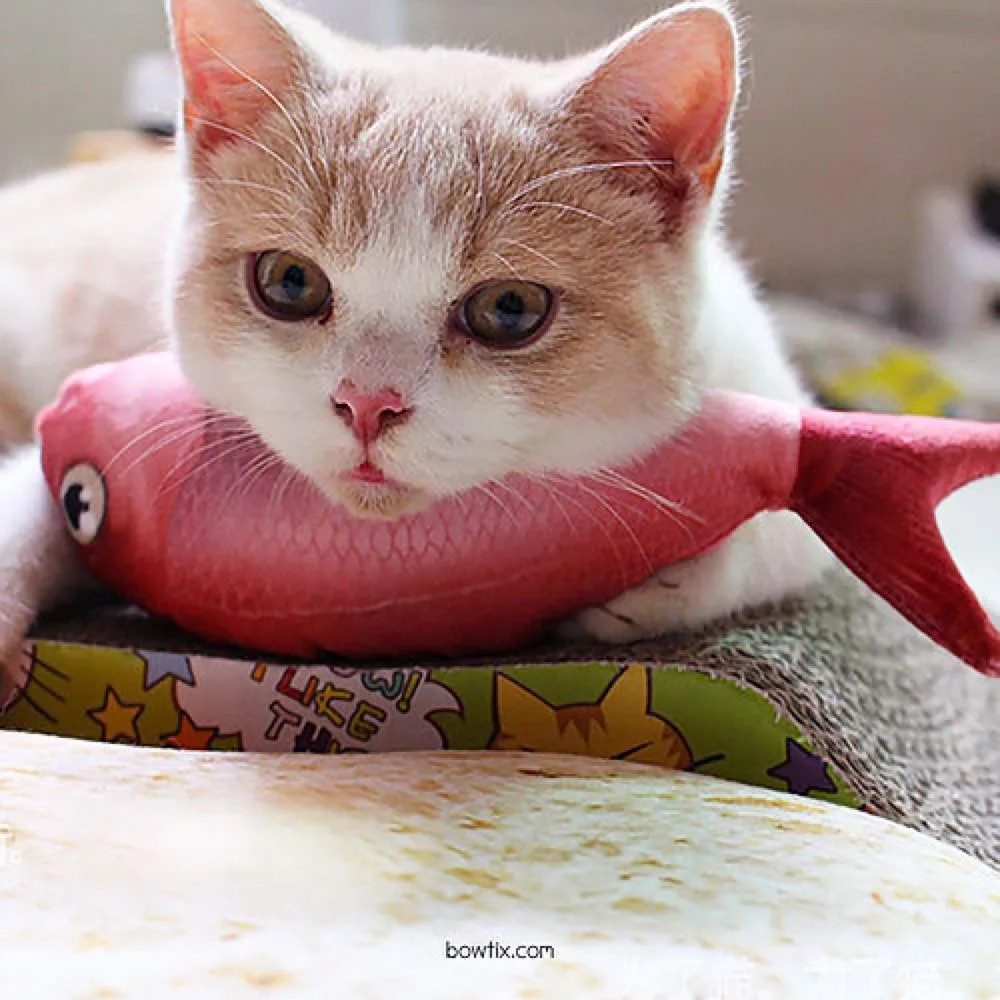 Bowtix Fish Market Catnip-Filled Cat Toy
