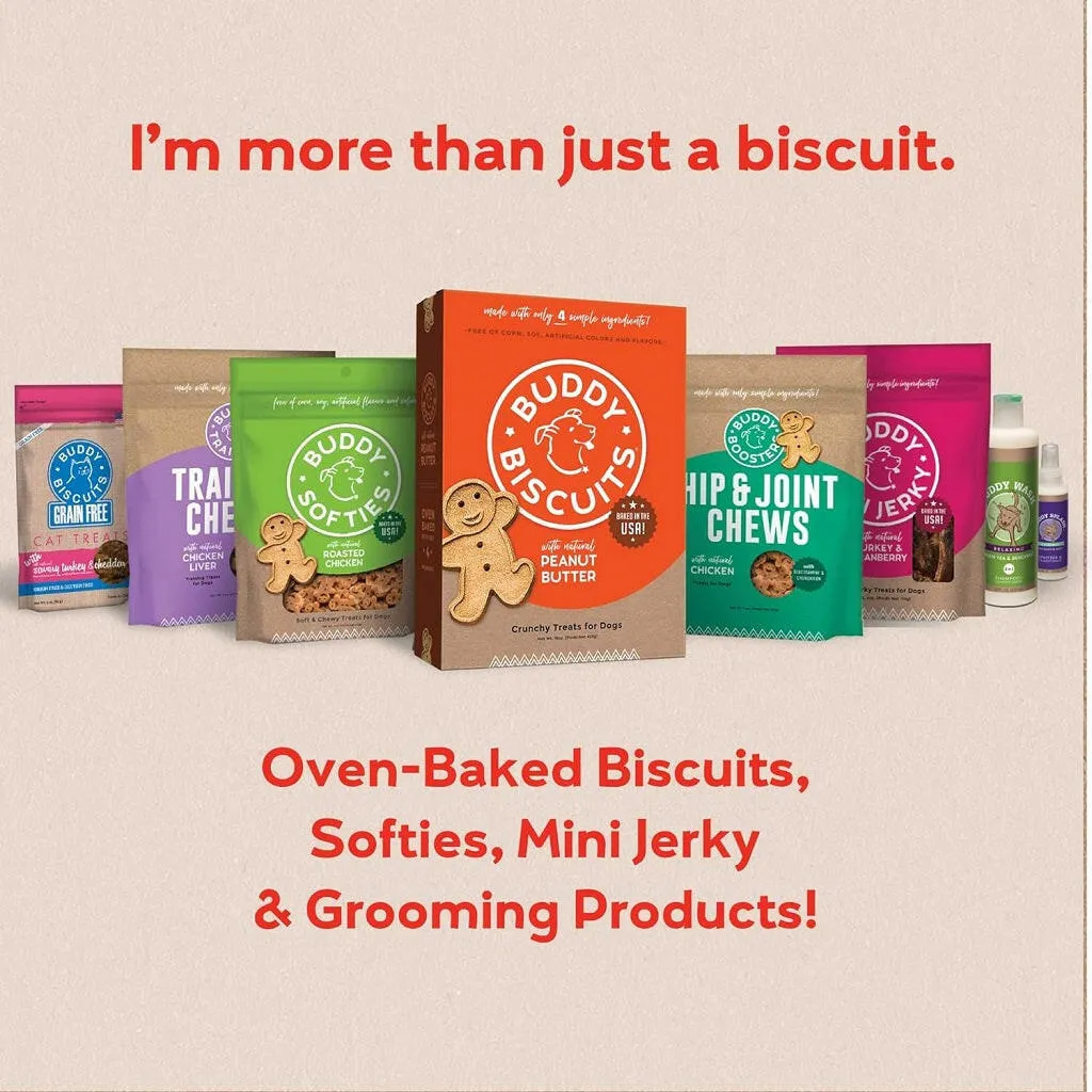Buddy Biscuits Soft & Chewy Grain Free Grilled Beef Dog Treats (5 oz)