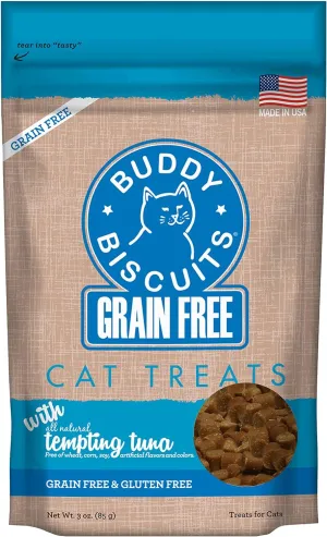 Buddy Biscuits Soft & Chewy Grain Free Tempting Tuna Cat Treats (3 oz)