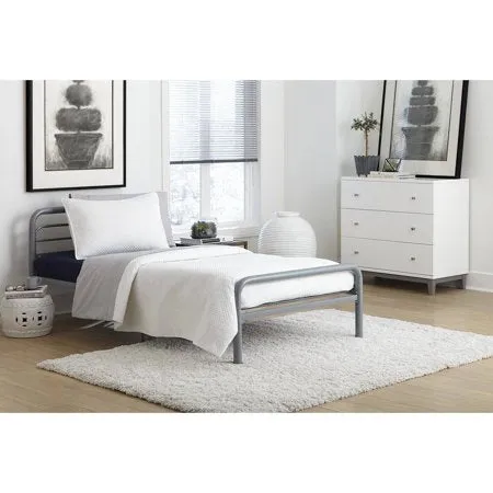 CHIC Home 6" Quilted Twin Mattress, Multiple Colors