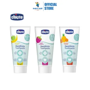 Chicco Baby Toothpaste With Fluoride - 50ml