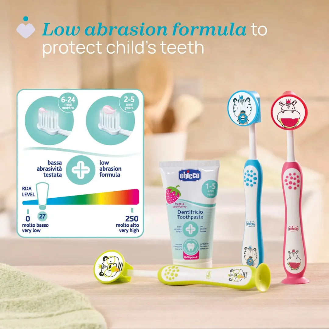 Chicco Baby Toothpaste With Fluoride - 50ml