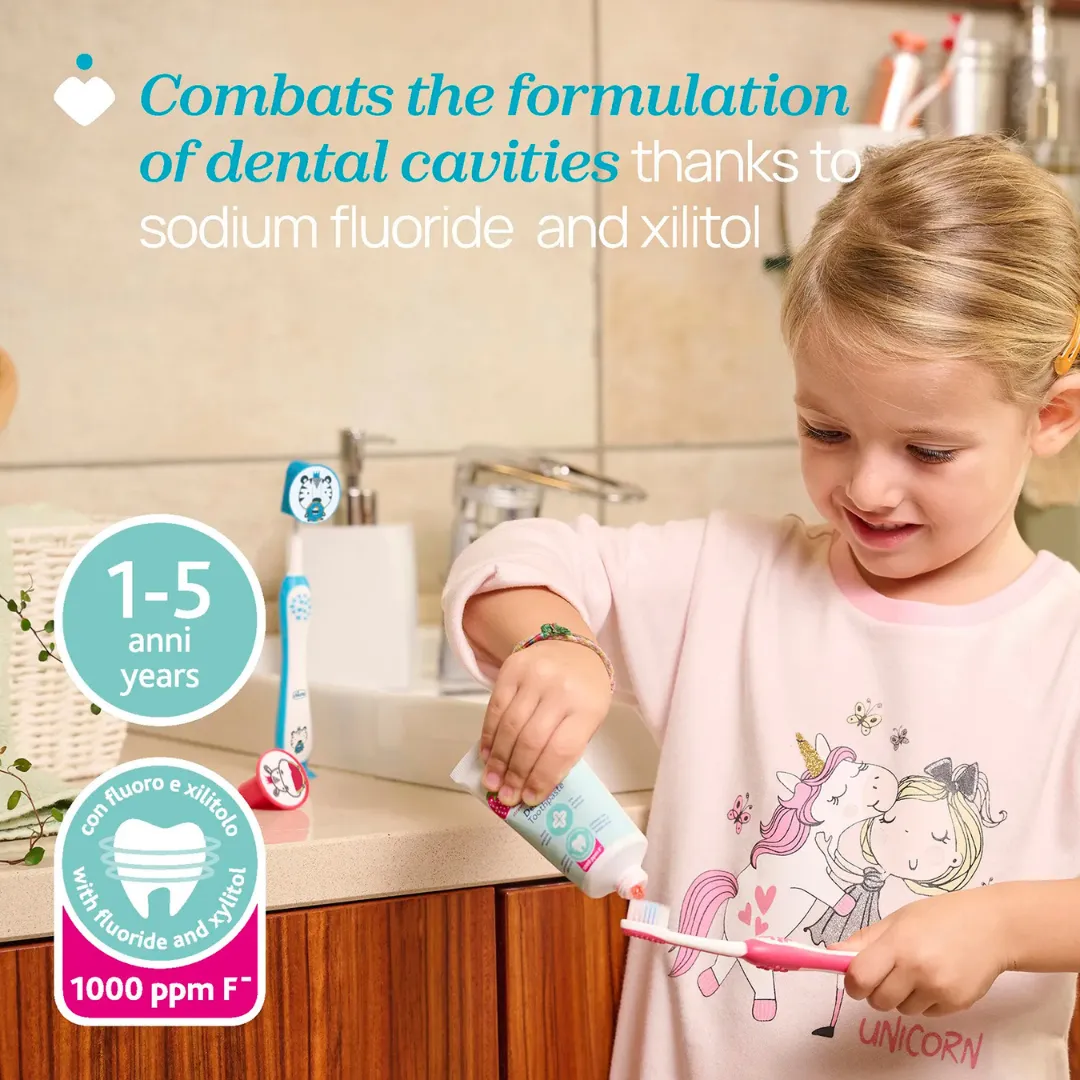 Chicco Baby Toothpaste With Fluoride - 50ml