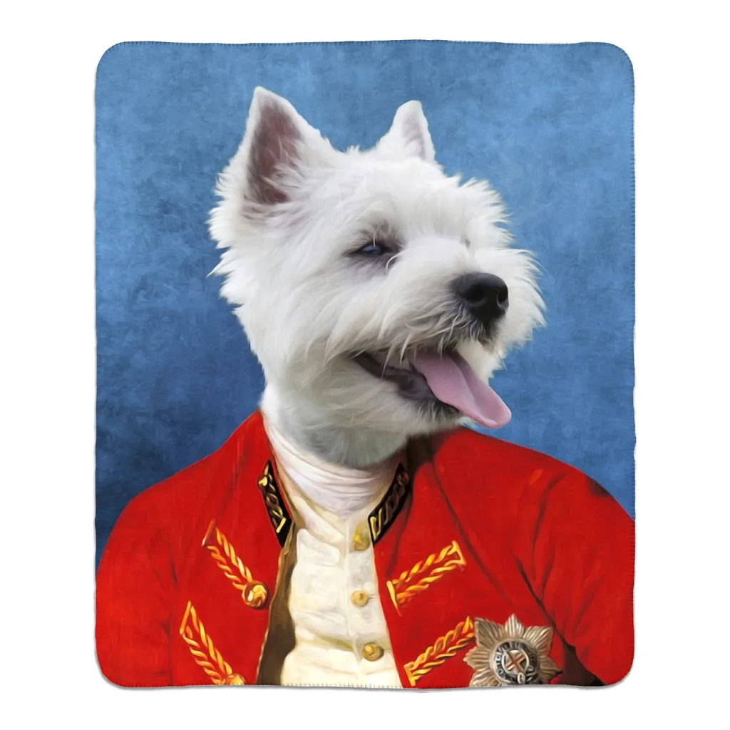 COMMANDER IN MISCHIEF - FLEECE SHERPA BLANKET