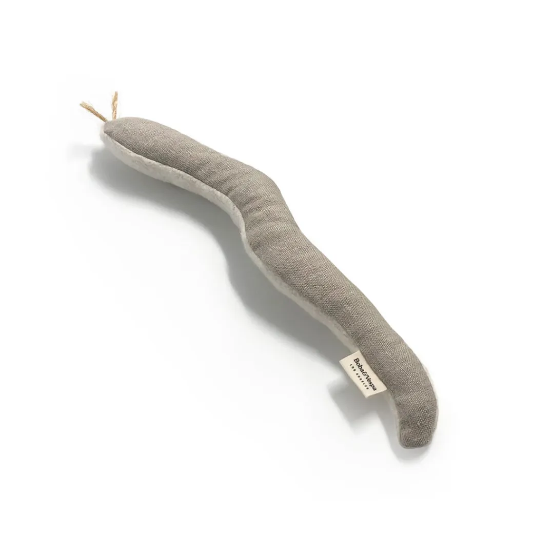 Crinkly Cat Toy Bundle in Natural Cotton and Hemp with Organic Catnip