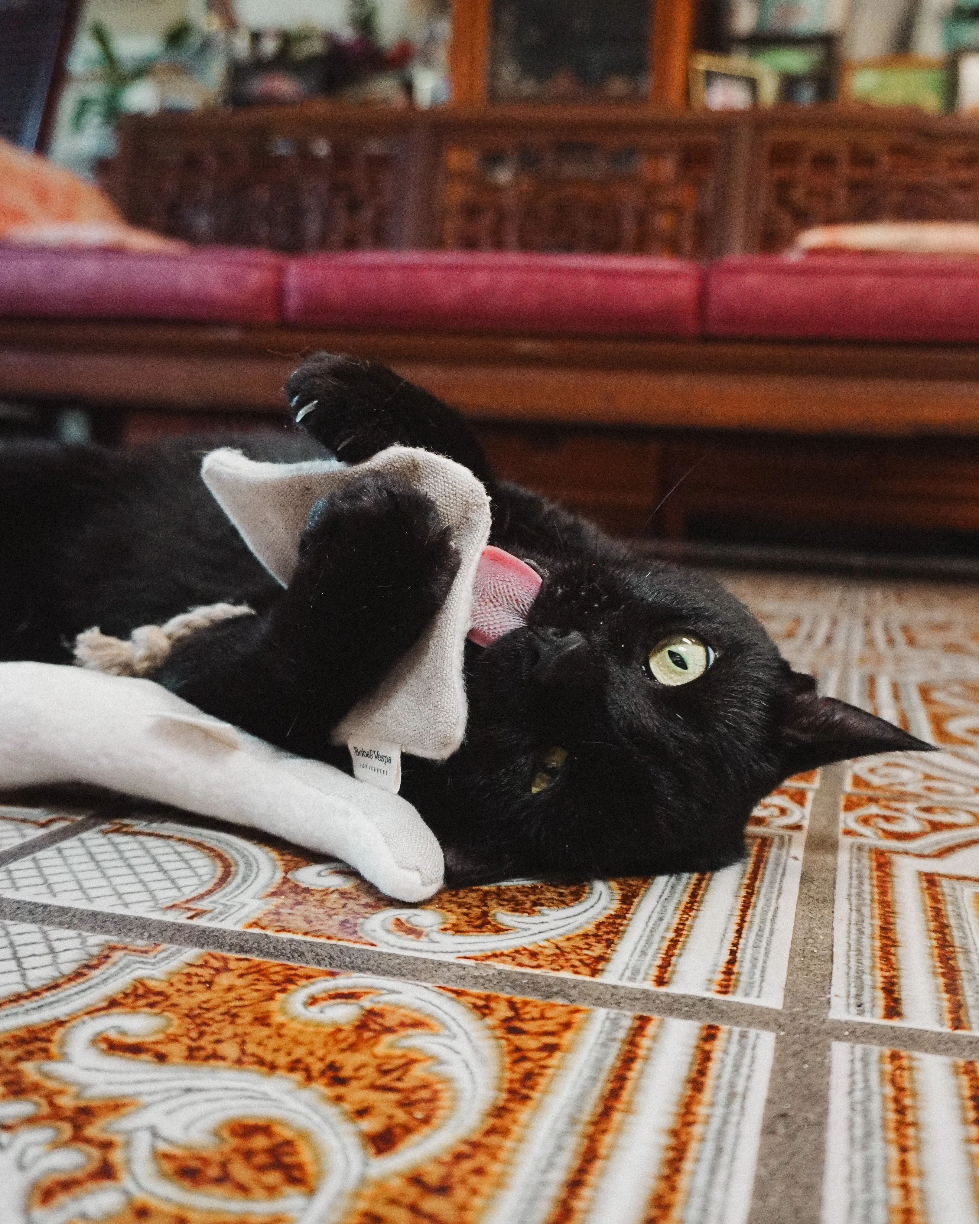 Crinkly Cat Toy Bundle in Natural Cotton and Hemp with Organic Catnip