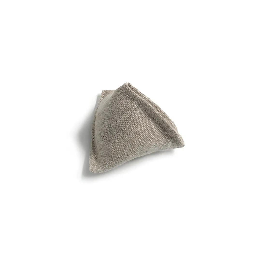Crinkly Cat Toy Bundle in Natural Cotton and Hemp with Organic Catnip