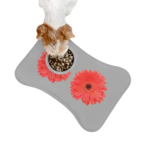 Floral "Gerber" Pet Feeding Mats