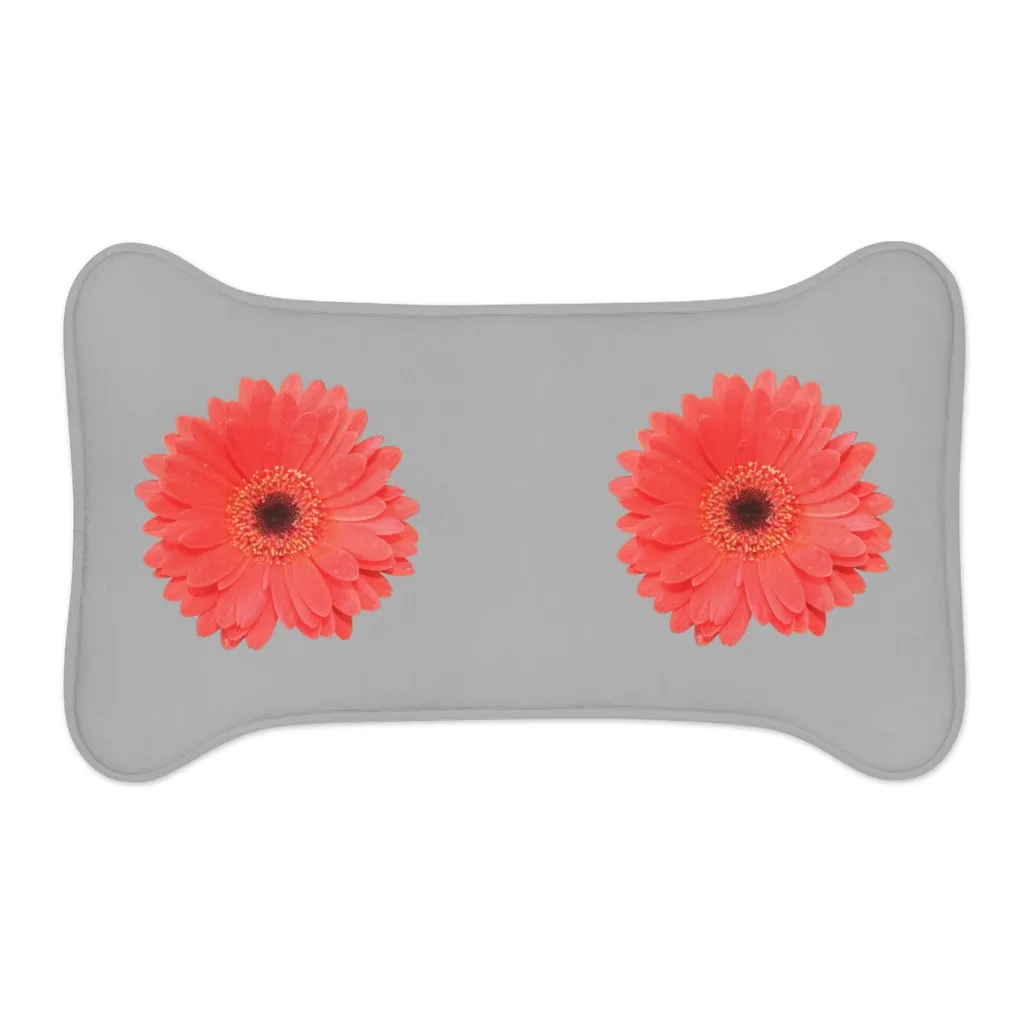 Floral "Gerber" Pet Feeding Mats