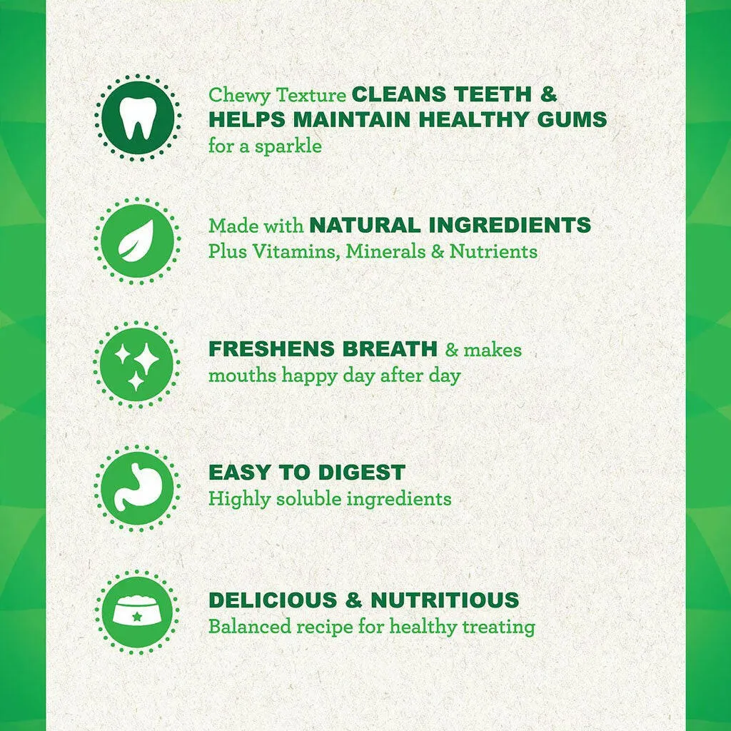 GREENIES Fresh Mint Large Dental Treats, 8 count