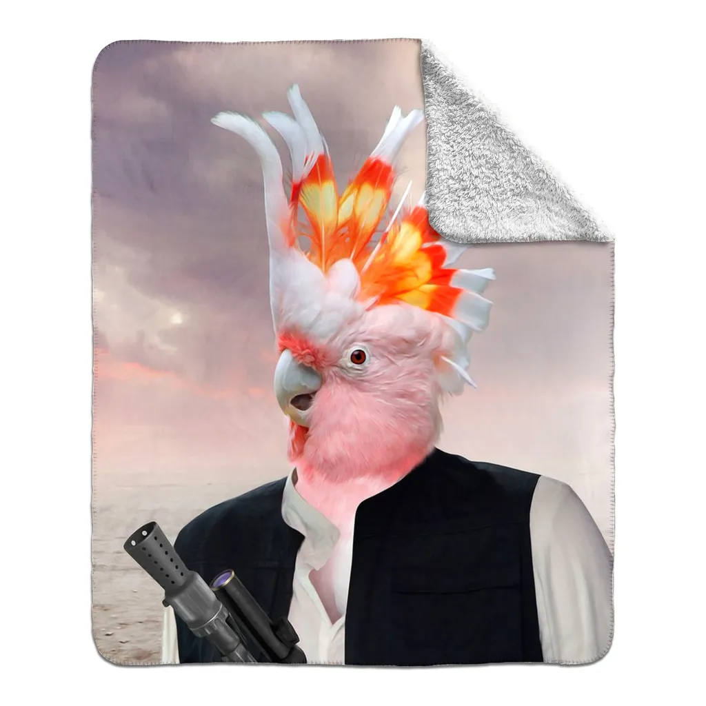 HAM SOSAGE - FLEECE SHERPA BLANKET