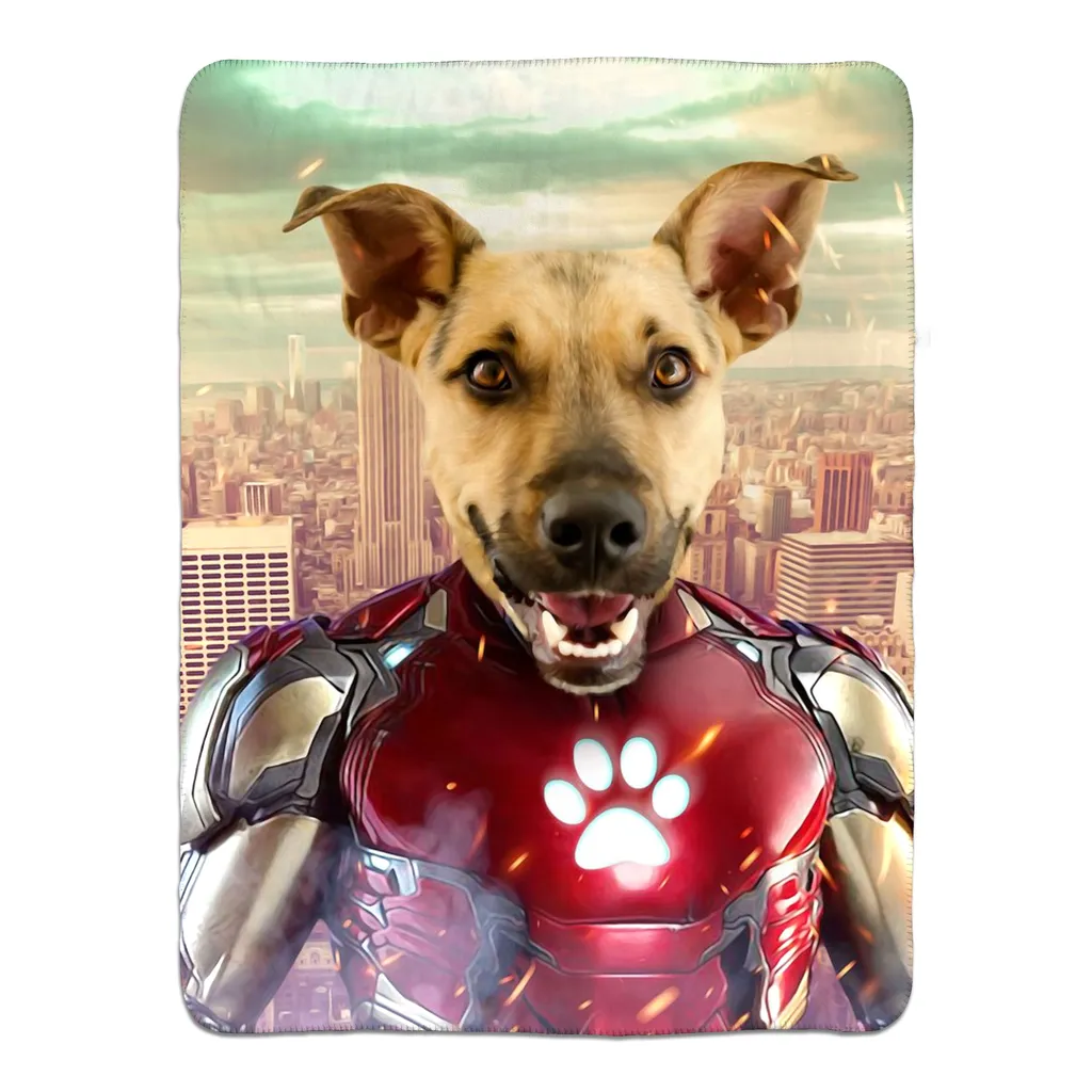 IRON MUTT - FLEECE SHERPA BLANKET