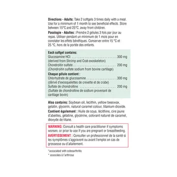 Jamieson Glucosamine Chondroitin 500 mg