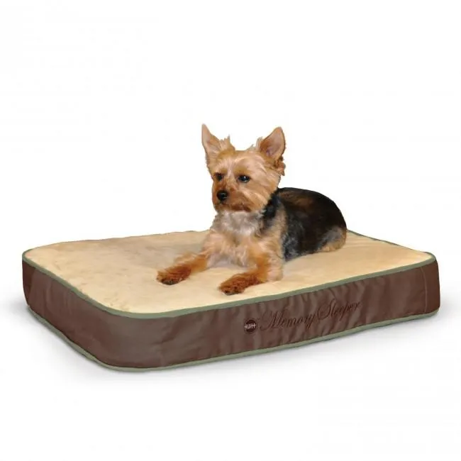 Memory Foam Dog Bed - Orthopedic Foam Pet Bed - K&H Memory Sleeper Pet Bed
