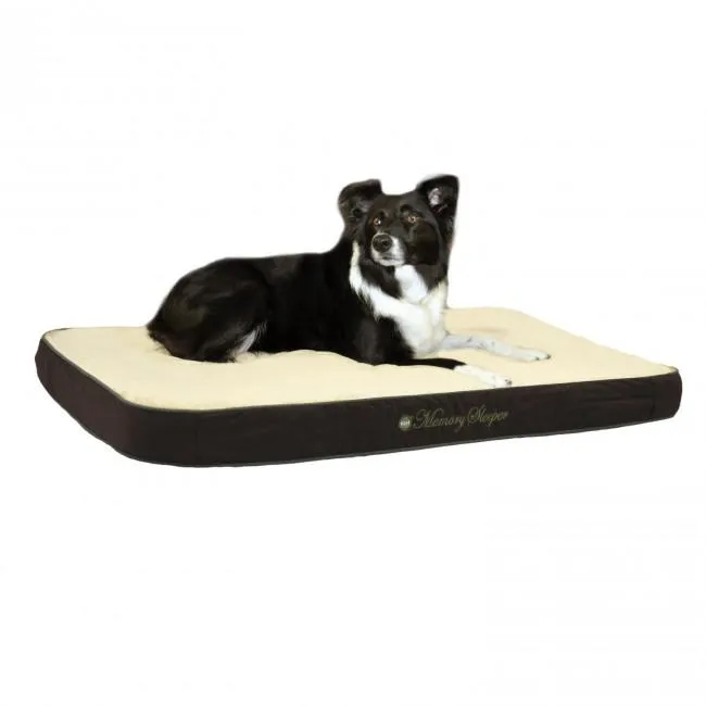 Memory Foam Dog Bed - Orthopedic Foam Pet Bed - K&H Memory Sleeper Pet Bed
