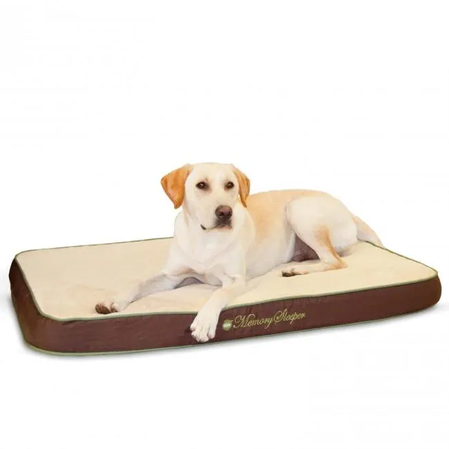 Memory Foam Dog Bed - Orthopedic Foam Pet Bed - K&H Memory Sleeper Pet Bed