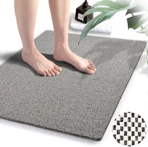 Non Slip Textured Loofah Shower/Bath Mats, Quick Drying, 60*60cm