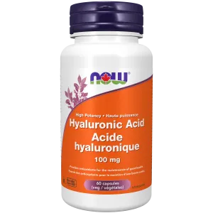 NOW® Supplements Hyaluronic Acid 100mg