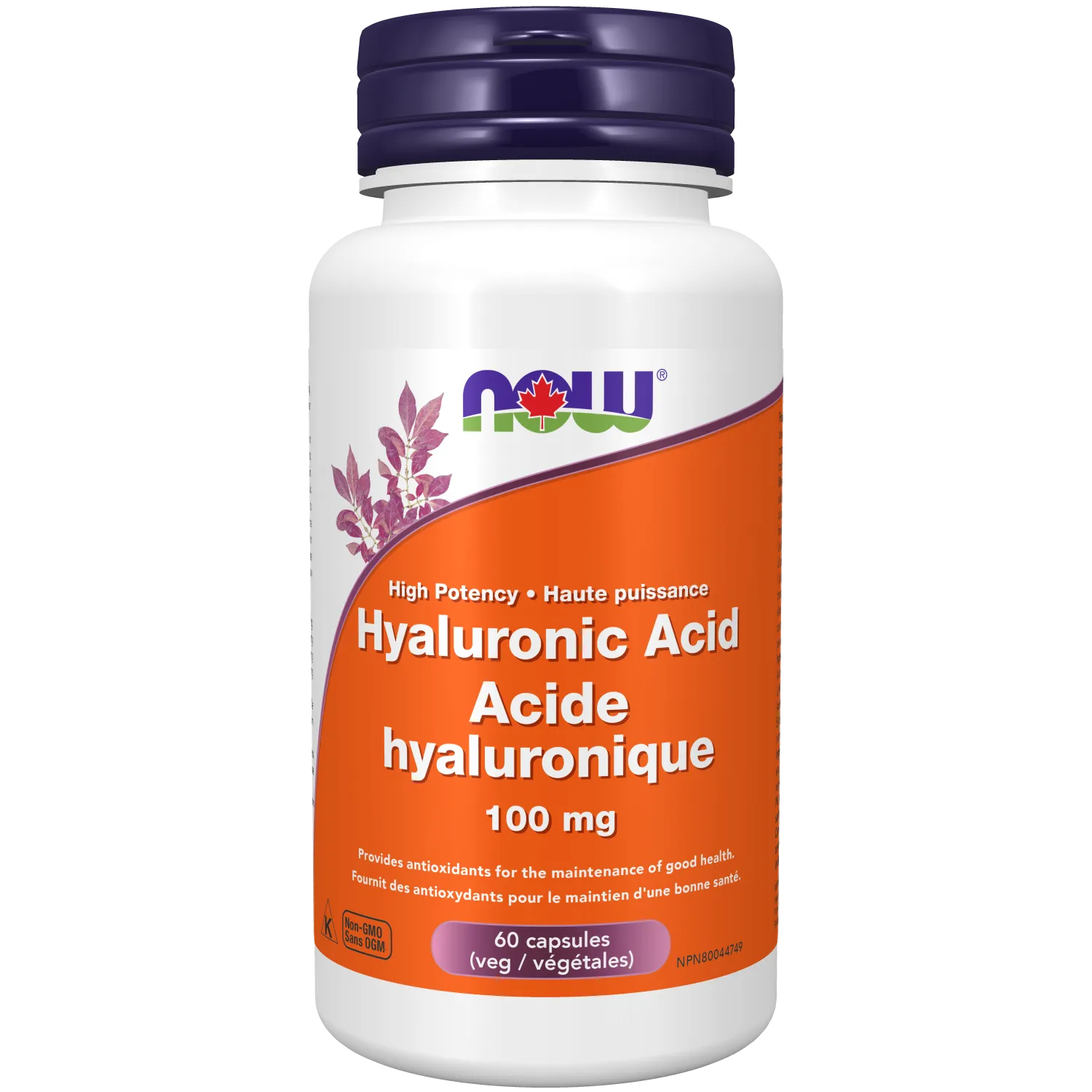 NOW® Supplements Hyaluronic Acid 100mg