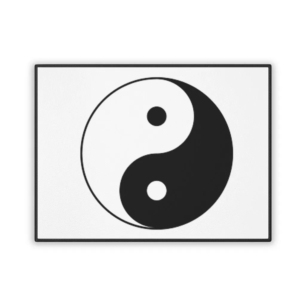 Pet Mat (18" x 24") AL BLUE DESIGNED  YIN/YANG