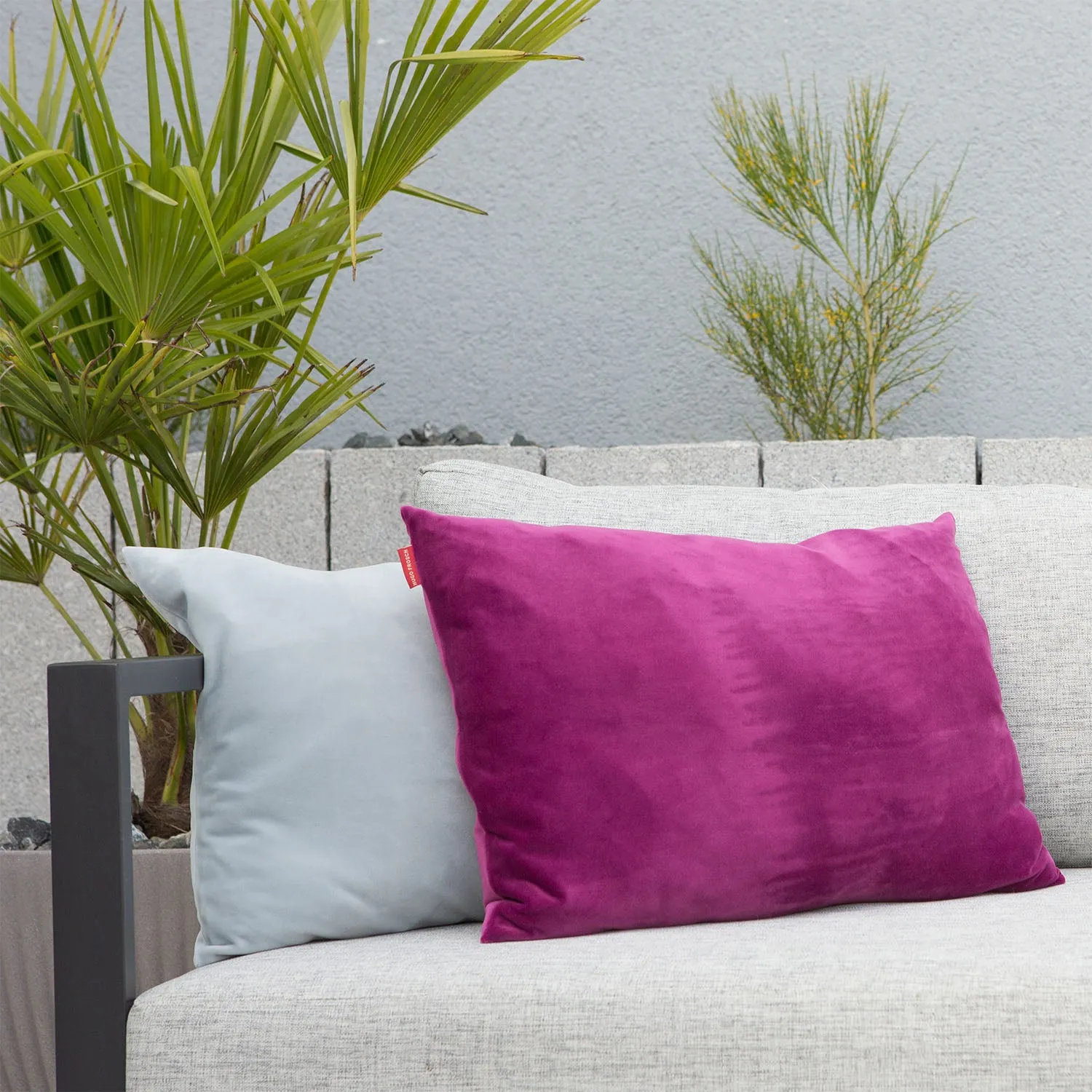 Porto Inspired Designer Cushion with Integrated 2 Litre Eco Hot Water Bottle