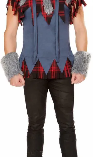 Roma Pair of Wolf Wrist Bands  - Costume Accessory