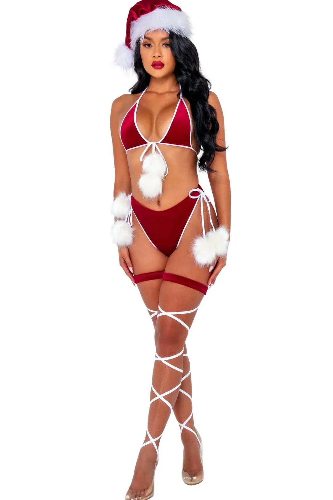 Santa's Holiday Spirit Bikini Set