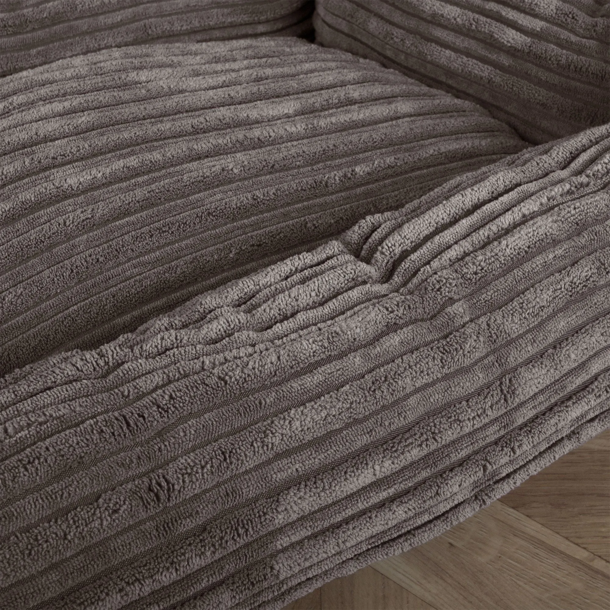 The Cat Bed - Memory Foam Cat Bed - Cord Graphite Grey