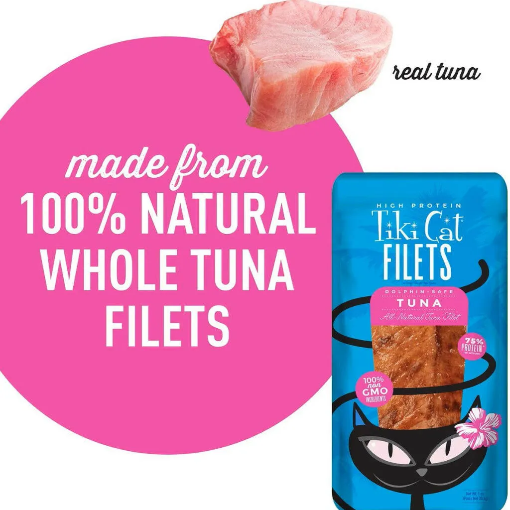 Tiki Cat Tuna Filet (1 oz x 12 pouches)
