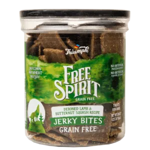 Triumph Grain Free Jerky Bites Lamb & Sweet Potato Dog Treats