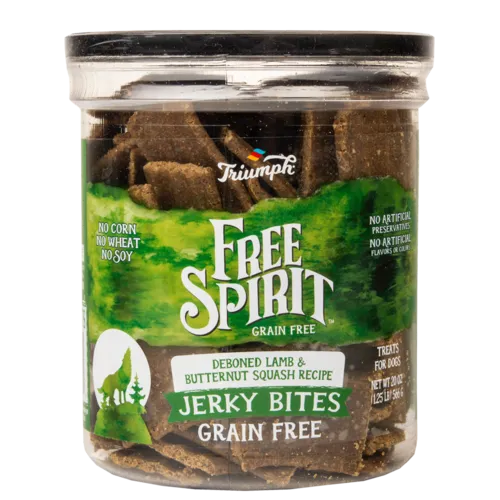 Triumph Grain Free Jerky Bites Lamb & Sweet Potato Dog Treats