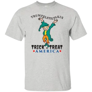 Trumpelstiltskin Trick Or Treat America T-Shirt Halloween Shirts (Men)
