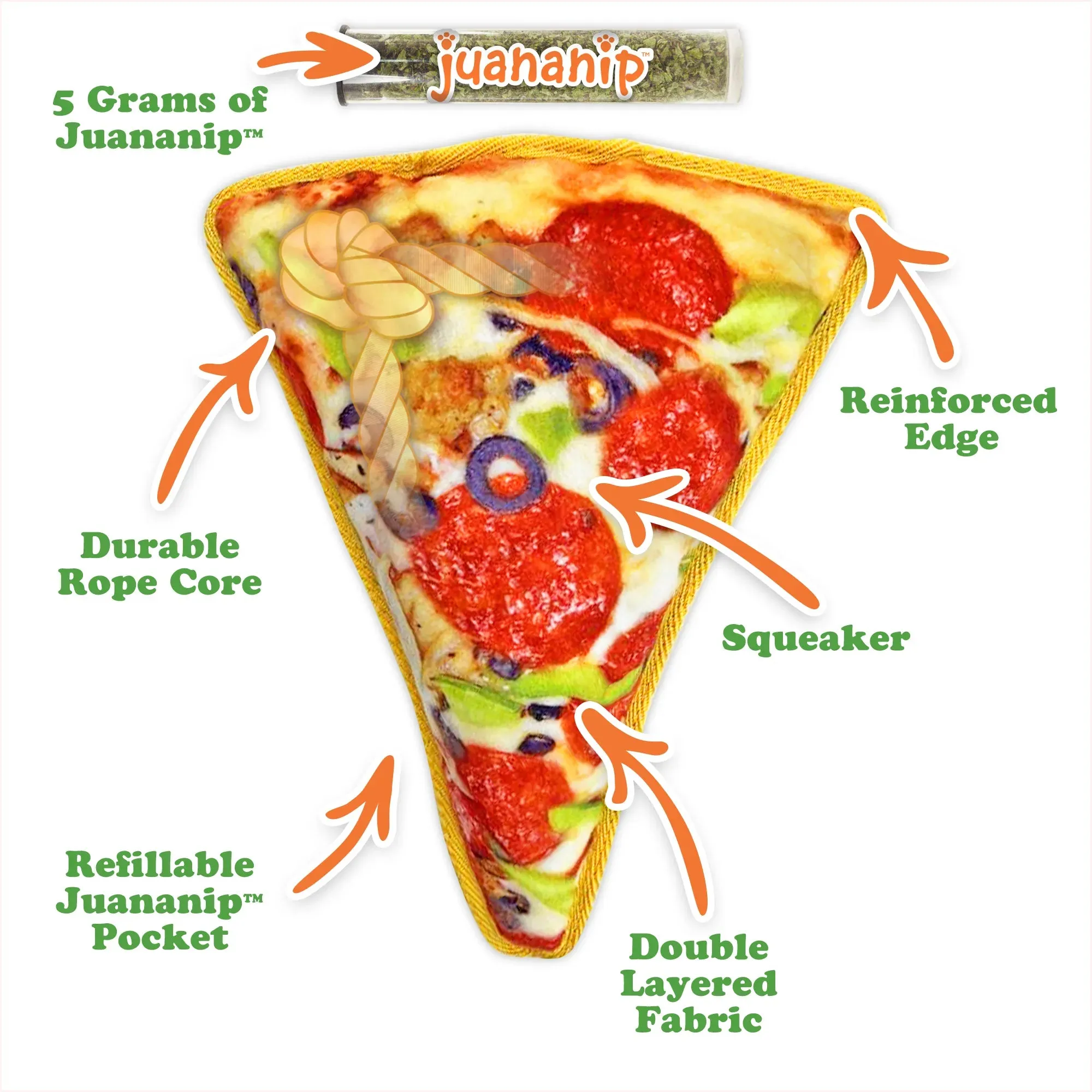 Tuffer Chewer Doggi Duo Bundle - Supreme Pizza