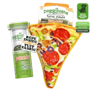 Tuffer Chewer Doggi Duo Bundle - Supreme Pizza