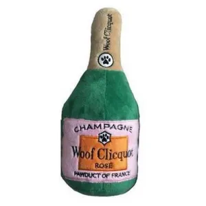 Woof Clicquot Rosé Champagne Bottle Toy Small