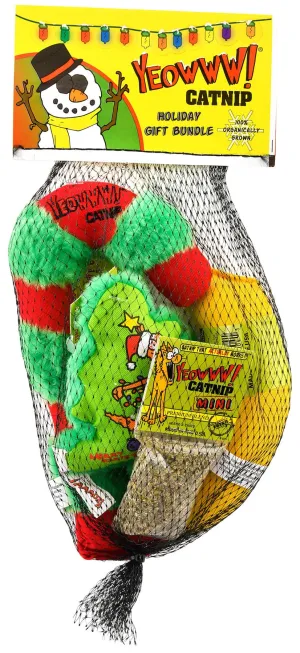 Yeowww! Kris Krinkle Catnip Gift Bundle