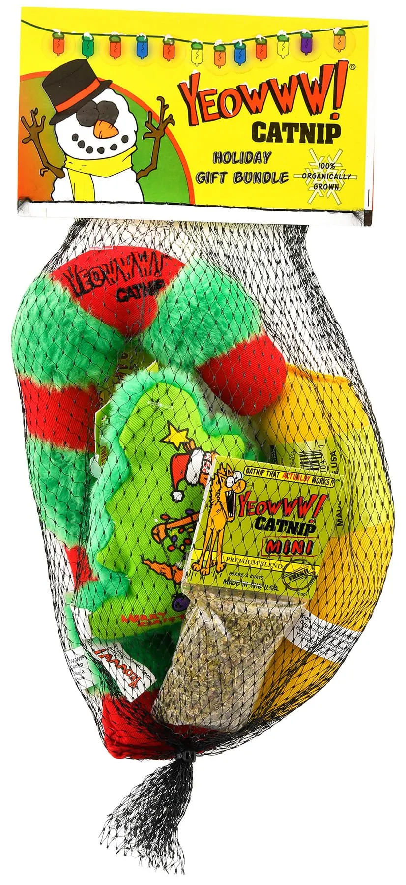 Yeowww! Kris Krinkle Catnip Gift Bundle